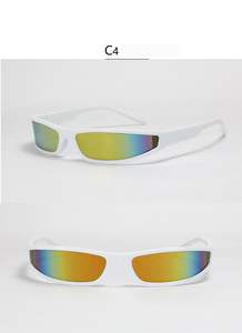 Nuevas <span class=keywords><strong>Gafas</strong></span> <span class=keywords><strong>de</strong></span> <span class=keywords><strong>Sol</strong></span> Y2K Personalizadas con Montura a Medida, <span class=keywords><strong>de</strong></span> Alta Calidad para Hombre, Negras, <span class=keywords><strong>Futuristas</strong></span>, Envolventes, Estrechas y Delgadas, Modelo 2026 - Product Image 6