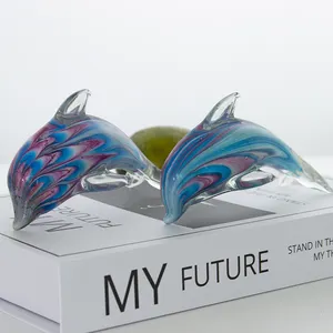 Murano Glas delphin für die Inneneinrichtung