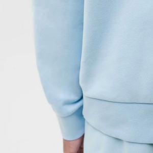 Blue <b>Men's</b> Hot Selling <b>Hoodie</b> <b>Thick</b> Heavy Cotton Unisex Sweatshirt Embroidery logo <b>Men</b> Oversize Hip-hop Street <b>Hoodie</b> - Product Image 5
