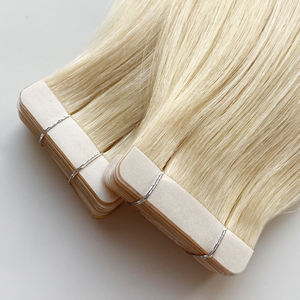 Haiyi fabbrica all'ingrosso di colore biondo nastro di estensione dei <span class=keywords><strong>capelli</strong></span> di Balayage in europeo doppio <span class=keywords><strong>capelli</strong></span> disegnati per le donne e parrucchiere - Product Image 3