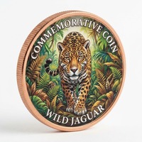 Fournisseur Direct Pièce de Monnaie en Cuivre 1oz Léopard Dynamique Panthère Agilité Furtive Esprit Sauvage Incontrôlé pour Boutiques de Faune Sauvage