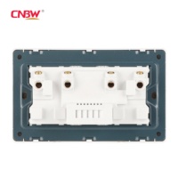 20 ans de fabrication professionnelle, prise murale Double Gang 13a avec Port de chargeur Usb 2.1a