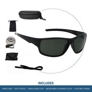 Lunettes de soleil polarisées rétro classiques pour hommes, montures TR, sport, cyclisme, anti-UV400, protection polarisée - Product Image 5