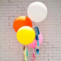 Ballon en latex mat de 18 pouces, ballons épaissis, décoration de mariage, disposition de fête d'anniversaire, grands ballons ronds