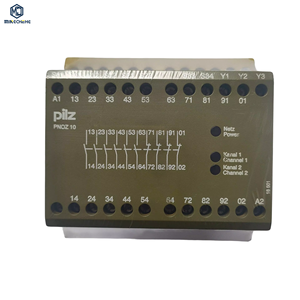 Dispositivo de Control de Relé de Seguridad PNOZ 10, Módulo de Parada de Emergencia, Componente de Monitoreo de Seguridad del Circuito - Product Image 1