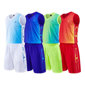เสื้อบาสเก็ตบอลผู้ชายแบบกลับด้านได้ ผลิตตามสั่ง ผ้าโพลีเอสเตอร์ 100% พิมพ์ลายด้วยความร้อน แห้งเร็ว ทรงหลวม - Product Image 1