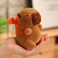 Nouveau chaud doux mignon Kawaii peluches Animal Hamster Capybara porte-clés Capibara peluche porte-clés