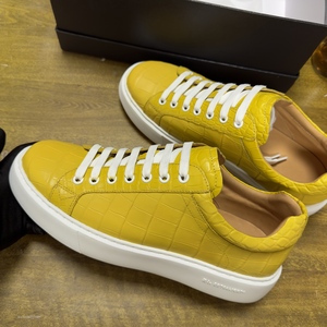 Zapatillas Deportivas Modernas para Hombre - Cuero con Estampado de Cocodrilo Premium con Suela Gruesa y Cómoda - Product Image 1