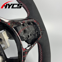 Volant de course personnalisé en fibre de carbone pour Mitsubishi Lancer EVO X Evolution SE Outlander EX Accessoires intérieurs de voiture