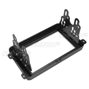 Cadre d'intégration 2 DIN pour autoradio CD/DVD, pour tableau de bord et intérieur audio, compatible Volkswagen VW Touran Caddy SEAT Skoda Fabia Octavia - Product Image 5