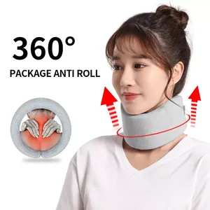 Produk baru kerah serviks busa dapat diatur penyangga tulang belakang kerah tengkuk busa lunak extrikasi kerah tengkuk untuk leher - Product Image 3