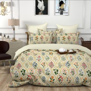 Sábanas de Microfibra de Alta Calidad, 120 g/m², Transpirables y Cómodas, Juego de Ropa de Cama para Uso Diario en el Hogar, de la India - Product Image 1