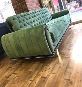 Compre un Conjunto de Sofá Moderno y Ecológico de 2 Plazas, Muebles Elegantes y Cómodos de Primera Calidad para Sala de Estar, Dormitorio, Comedor u Hospital - Product Image 2