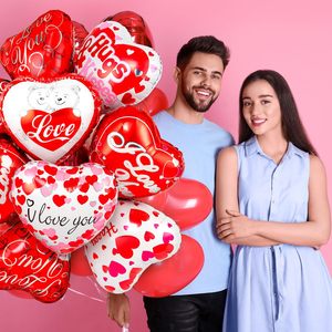 36 Palloncini a Forma di Cuore Rosso 18 Pollici, Decorazioni per San Valentino, 'Ti Amo' Stampato in Lamina di Alluminio Lucida, per Matrimoni, Anniversari, Feste Notturne - Product Image 2