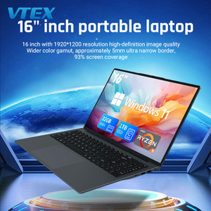 Laptop kantor 16 "FHD IPS R5-7430U Hexa Core 4.3GHz Wi Fi 6 BT5.3 lampu latar sidik jari Notebook <span class=keywords><strong>Desktop</strong></span> kantor Laptop game - Product Image 2