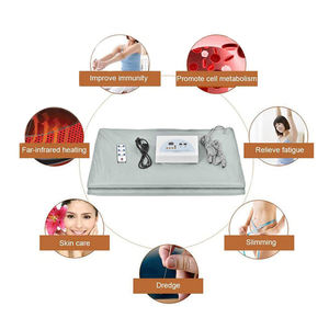 減量 デトックス 除湿 発汗用 ポータブル サウナブランケット 赤外線サウナブランケット - Product Image 3