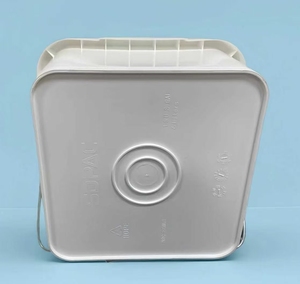 Cubo Cuadrado de Plástico de Grado Alimenticio SDPAC de 1.7 Galones, Contenedor Industrial Resistente para Almacenamiento de Alimentos, Agua y Pintura - Product Image 5