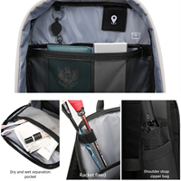 Nouveau sac à dos pour homme, élégant et multifonctionnel, sac pour ordinateur portable, décontracté, grande capacité, résistant à l'eau