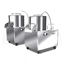 Hete Verkoop Commerciële Automatische Fruitgroente Huidschiller Kleine Elektrische Aardappel Wortelschilmachine