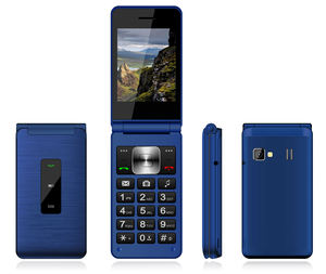 2025 El más nuevo 2,8 pulgadas 2G 0.08MP 1000mAh OEM <span class=keywords><strong>Flip</strong></span> Teléfono celular Teléfonos móviles plegables Kosher Ventas al por mayor Fábrica - Product Image 2