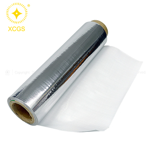 Rollo de tela tejida metálica impermeable Aislamiento reflectante térmico Materiales de calor de contención resistentes a la corrosión suaves - Product Image 5