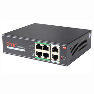 Onv Đặc Biệt Cung Cấp H1064PL 6 Cổng Dài Khoảng Cách <span class=keywords><strong>Ethernet</strong></span> PoE Chuyển Cho IP Máy Ảnh - Product Image 1