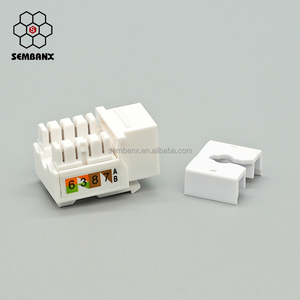 Dây cáp điện <span class=keywords><strong>Keystone</strong></span> Jack CAT5e CAT6 cat6A <span class=keywords><strong>RJ45</strong></span> <span class=keywords><strong>Keystone</strong></span> jack - Product Image 2
