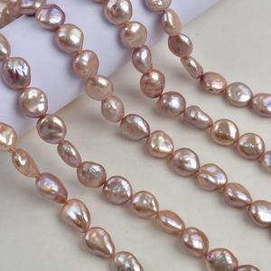 Perlas Sueltas de Agua Dulce Blancas de 11-12 mm, Forma de Moneda Barroca, con Orificio Pasante, para Joyería, Venta al por Mayor - Product Image 1