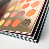 Palette de maquillage Design Magic Book, palette de fards à paupières de haute qualité, logo personnalisé, nouvelle palette à 3 couches, 72 couleurs en poudre