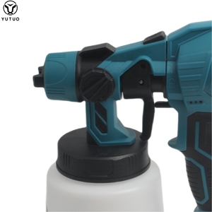 Haute qualité en gros personnalisé <span class=keywords><strong>pas</strong></span> <span class=keywords><strong>cher</strong></span> sans fil 21V Li-ion batterie maison portable jardin outils électriques <span class=keywords><strong>peinture</strong></span> pistolet - Product Image 5