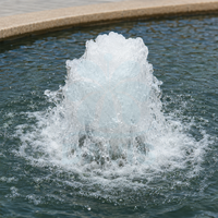 Boquilla de fuente de burbujas de acero inoxidable a precio mayorista, boquilla de geiser para espectáculos acuáticos y uso en piscinas de jardín