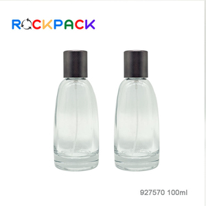 100ml rõ ràng kính tròn rỗng chai nước hoa thủy tinh với nắp kim loại - Product Image 6