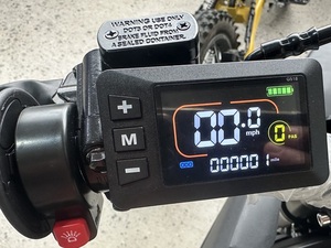 Bicicleta Eléctrica de Montaña de 14 Pulgadas y 2000W de Largo Alcance, Neumáticos Anchos, para Adultos, Estilo Dirt Bike - Product Image 6
