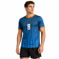 Camiseta de Fútbol Retro Unisex con Diseño Personalizado OEM ODM, Camiseta a Rayas Clásica Vintage, 100% Poliéster, Secado Rápido que Absorbe la Humedad