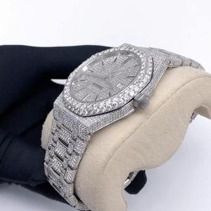 High Quality Hip Hop Jewelry Crafted With Natural Diamond Stylish Jewelry With VVS Clarity Fashion Wrist Wear <b>Watch</b> for <b>Man</b> - Product Image 2