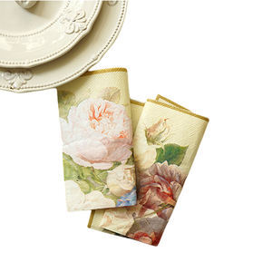 Serviettes <span class=keywords><strong>de</strong></span> <span class=keywords><strong>table</strong></span> personnalisées imprimées <span class=keywords><strong>en</strong></span> jaune avec logo, pour cocktails et dîners, serviettes <span class=keywords><strong>en</strong></span> <span class=keywords><strong>papier</strong></span> imprimées pour fêtes - Product Image 2