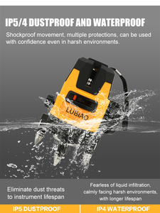 Độ chính xác cao 3D 5-line màu xanh lá cây nhôm trong nhà hướng dẫn sử dụng san lấp mặt bằng laser độ chính xác cao +/1/16in @ 20ft cho công nghiệp tự làm - Product Image 6