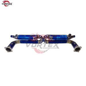 Sistema de Escape Catback de Titanio Grado 5 Vortex, Pulido Espejo, con Válvulas, para Porsche 911 Carrera 991.2 Turbo S 2016-2024 - Product Image 5