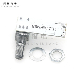 Led Dimmer Module With Rotary Knob 220V Ac Dc Converter Single Channel 1-50W For Led Strip <b>Light</b> Lamp - Product Image 1