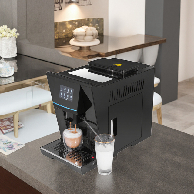 Factory-Priced Automatic Espresso Coffee Machine for Households and Hotels Electric Power Source Brew  Coffee Maker