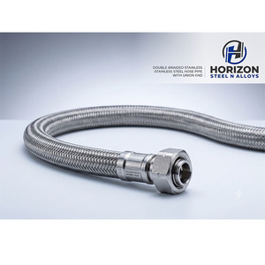 Double Braided Stainless Stainless Steel <b>Hose</b> <b>Pipe</b> With Union End - Product Image 1