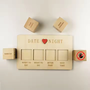 Los Más Vendidos, Dados Románticos de Madera, Dados Divertidos para Citas Nocturnas para Parejas en el Día de San Valentín, Productos para Después de la Oscuridad - Product Image 3
