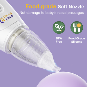 Juego de aspirador nasal al por mayor, aspirador nasal <span class=keywords><strong>para</strong></span> bebé, limpiador de nariz eléctrico con <span class=keywords><strong>pinzas</strong></span> DQ22Plus - Product Image 2