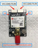 Zed-F9P-01 RTK Differential High-Precision Centimeter-Level GNSS Board Dari Hubei untuk Pemetaan Drone