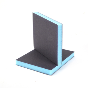Blocs de ponçage en éponge double face 120*100*12mm, papier abrasif humide et sec pour bois, métal, meubles, peinture - Product Image 5