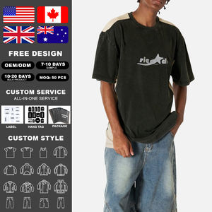 เสื้อยืดคอกลมคิงเซ็น คุณภาพสูง ผ้าฝ้าย 100% ซักกรด พิมพ์ลายโลโก้ด้วยเทคนิคพิมพ์ซิลค์สกรีน สไตล์สตรีทแวร์ - Product Image 2