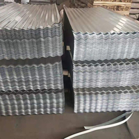 Tôle ondulée galvanisée pour toiture de maisons préfabriquées, fabriquée en Chine