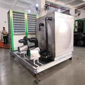 Bomba de Calor Industrial de Alta Temperatura (85 Grados) de Doble Cascada con Refrigerante R-410A para Tratamiento de Superficies Metálicas - Product Image 3