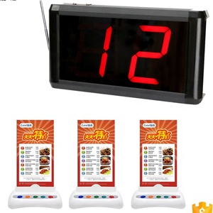 Catel CTTN85 5 Pcs Houder <span class=keywords><strong>Menu</strong></span> Pager Draadloze Oproepsysteem Elektronische Ober <span class=keywords><strong>Call</strong></span> Service Voor Restaurant Apparatuur - Product Image 6