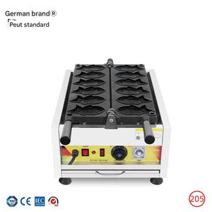 Máy làm bánh quế bằng gang, chất lượng thương mại, máy làm bánh quế điện, bền bỉ, sử dụng nặng bền. - Product Image 6